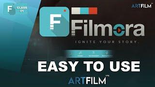 Filmora Tutorials For Beginners - Class 01 - ArtFilm VFX - Urdu / Hindi