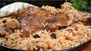 Cooking Delicious Peshawari Rice with Lamb!  Amazing Recipe 