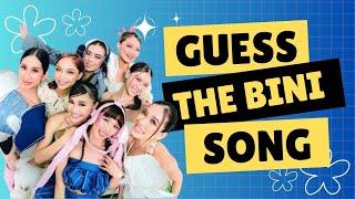 BINI QUIZ | GUESS THE BINI SONG CHALLENGE