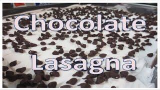 No Bake Chocolate Lasagna Recipe