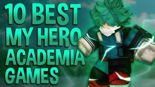 Top 10 Best Roblox My Hero Academia Games to play in 2021 (Roblox Boku no hero academia)