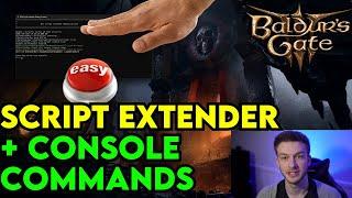 How to Install Baldur's Gate 3 Script Extender + Console Commands