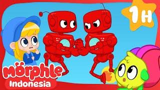 Morple VS Orphle🟢 | Morphle - Bahasa Indonesia | Kartun Populer Anak-Anak