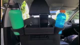 Car Rear Seat Two Big Side Cup Holder