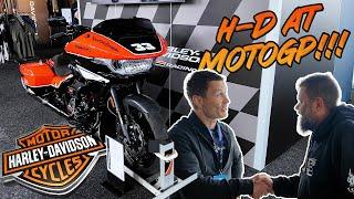 Harley Davidson at the Aussie Moto GP…