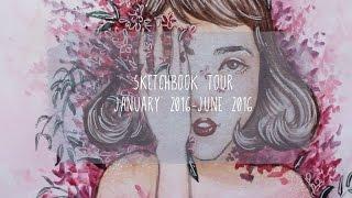 sketchbook tour // jan. 2016 - jun. 2016