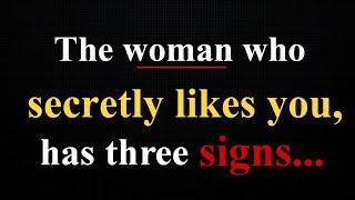 3 Hidden Signs a Woman Likes You ( Do Not Miss This ) Psychological Facts