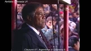 15/06/2007. Clausura 2007. Fecha 19. Argentinos Juniors 0 Gimnasia 0. DAM.