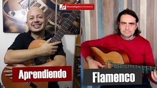 Aprendiendo a tocar guitarra flamenca con Antonio Dovao