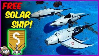 How To Get A FREE S Class Solar Ship!! No Man's Sky Outlaws Gameplay