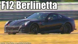 Ferrari F12 Berlinetta SOUND! - Spy Video