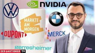 Märkte am Morgen: Nvidia, Gerresheimer, Merck, BMW, Mercedes-Benz, VW, DuPont