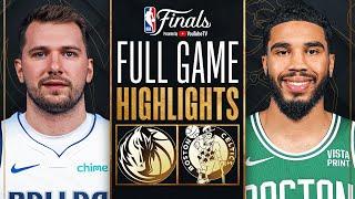 #5 MAVERICKS at #1 CELTICS | FULL GAME 5 HIGHLIGHTS | June 17, 2024