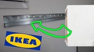 IKEA METOD Cabinet Wall fixing - installation fixation meuble haut