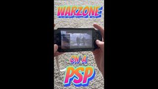 I PLAY WARZONE ON A SONY *PSP*