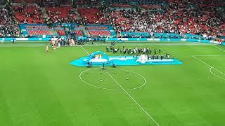 Euro 2020 Final - England vs Italy - Trophy Presentation & Italian Celebrations