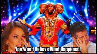 20-year-old Nigerian man with 3 heads and one body sings at the America's Got Talent 2024