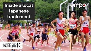 千葉県高校陸上競技記録会 成田高校  |  Inside a local 1500m track meet for Japanese high schools