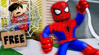 ABANDONED by SPIDERMAN! (A Roblox Movie)