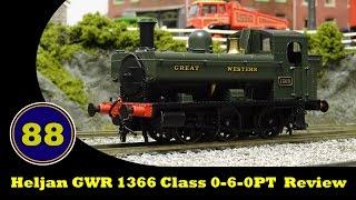 Heljan GWR 1366 Class 0-6-0PT Review