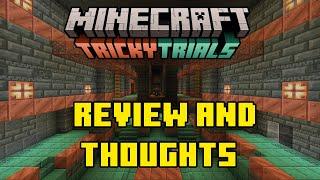 Minecraft Tricky Trials | Review and first impressions | Minecraft 1.21