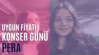 Uygun Fiyatlı Konser Günü Vlog / Pera (Aqua Florya Hayal Kahvesi)