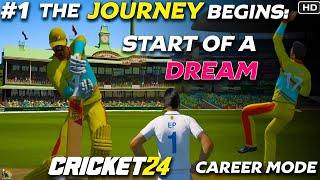The Journey Begins - Cricket 24 Career Mode | Episode 1 | CricVerse Studios | Cricket 24 Gameplay