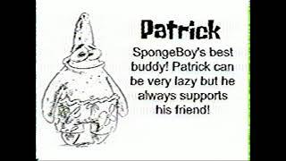 Introduction to the SpongeBoy Ahoy Characters (1996 Video)