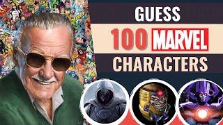 Ultimate Marvel Comics Quiz! | Guess 100 MARVEL characters from the comics (HARD!)