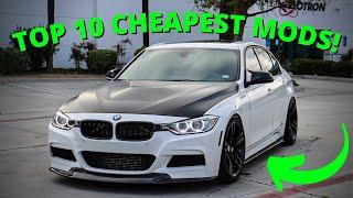 TOP 10 CHEAPEST MODS ON MY BMW F30 335i