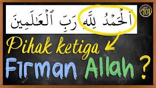 Mengapa Al-Qur'an Ditulis dalam Perspektif Pihak Ketiga 'Dia' ? | Arabic101Bahasa