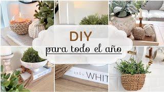 IDEAS DECORATIVAS Para Todo el Año  Muy Fáciles y Económicas - Diy HOME DECOR IDEAS.