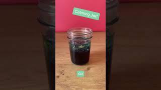 DIY Calming Jar | Sensory Activity | #shorts