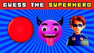 Guess the Superhero by Emoji?  Marvel & DC Superheroes Emoji Quiz | Fun Quiz Challenge Curio Cubs