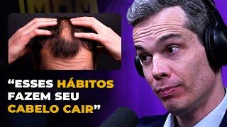 HÁBITOS que fazem SEU CABELO CAIR | cabelo masculino 2023