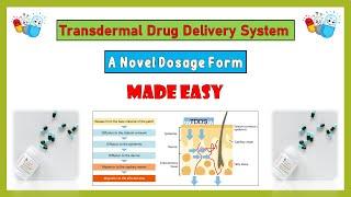 Transdermal Drug delivery system| TDDS| Novel Drug Delivery system| Dosage Forms| Pharmaceutics