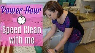 POWER HOUR | CLEAN WITH ME | SPRING 2018