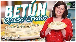 Cómo hacer Betún de Queso Crema!  | Hasta la Cocina con Lucía Mena