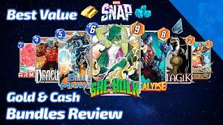 Maximize your Gold & Cash in Marvel SNAP - Bundle Review Sept, Oct, & Nov 2023