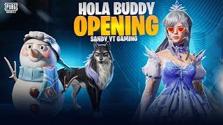 NEW SNOWRASCAL HOLA BUDDY LUCKY SPIN | CRATE OPENING 10 UC LUCK  PUBG MOBILE 