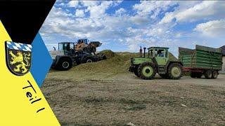 Teil 1 | BGA LKS Maishäckslen 2020 | 2x Claas Jaguar | MB-Trac 1600 turbo | Fendt 828 Vario | ...