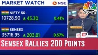 Dalal Street Action: Sensex Rallies 200 Points