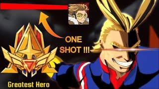 ALL MIGHT is The BEST DAMAGE DEALER in the GAME ! PVP GAMEPLAY my hero academia the strongest hero