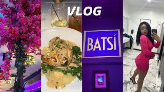 VLOG: TRYING OUT BATSI IN ATLANTA | MALL SHOPPING | #influencer #atlanta #food #girl #calm #vlogger