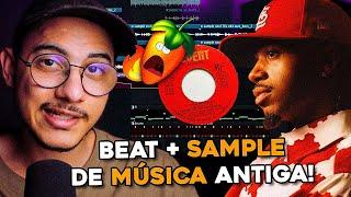 COMO SAMPLEAR MÚSICAS ANTIGAS NUM BEAT DE TRAP!  (METRO BOOMIN, KANYE WEST) BEATMAKING FL STUDIO