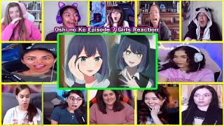 【海外の反応】Oshi no Ko Episode 7 Girls Reaction Mashup 推しの子 第7 女の子リアクション