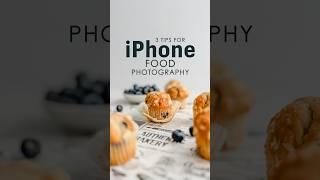 3 tips for iPhone food photography  #foodphototips