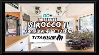 The good life’s been made cooler by the Sirocco II fan from SEEKR by Caframo and Titanium Caravans!