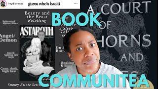 Book CommuniTEA: what's going awwwn ? (tew much: ACOTAR editions, THAT author is back, yikes)