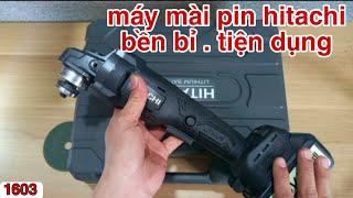 máy mài pin - máy mài cầm tay - máy mài góc pin hitachi